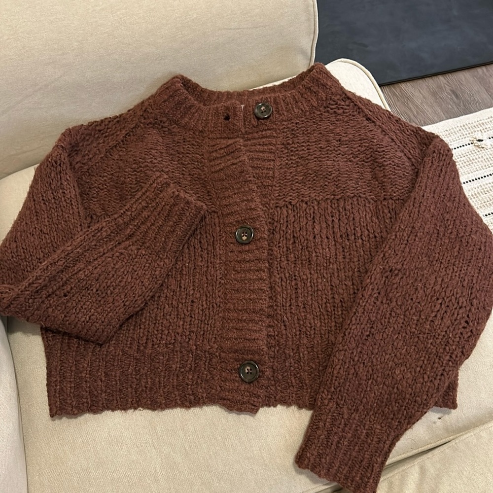 Everlane Cropped Sweater